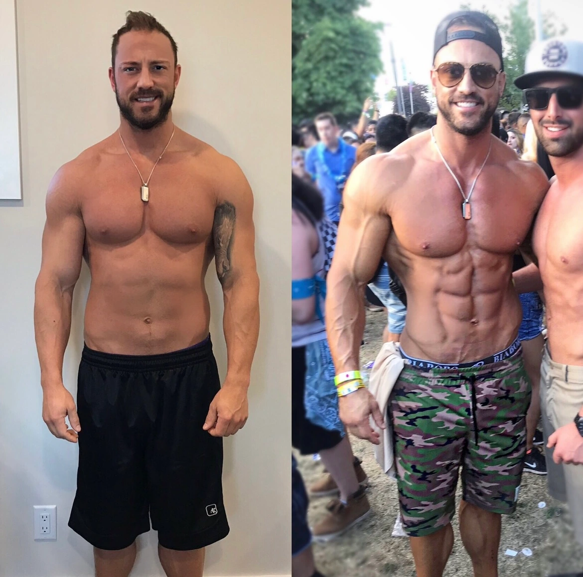 Two photographs of Ryan, supplied for his host introduction